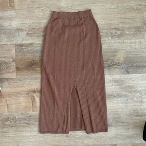 Free People skyline midi skirt